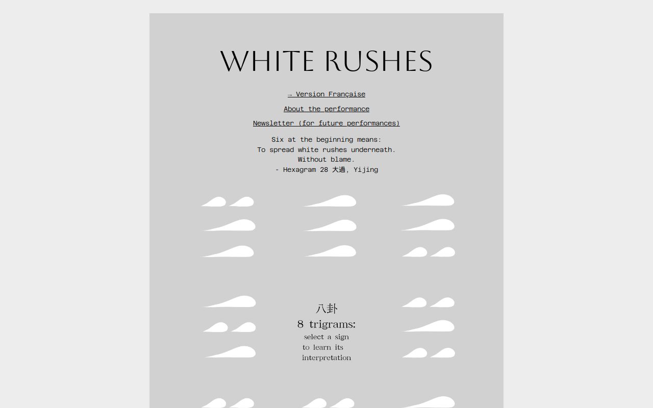 White Rushes